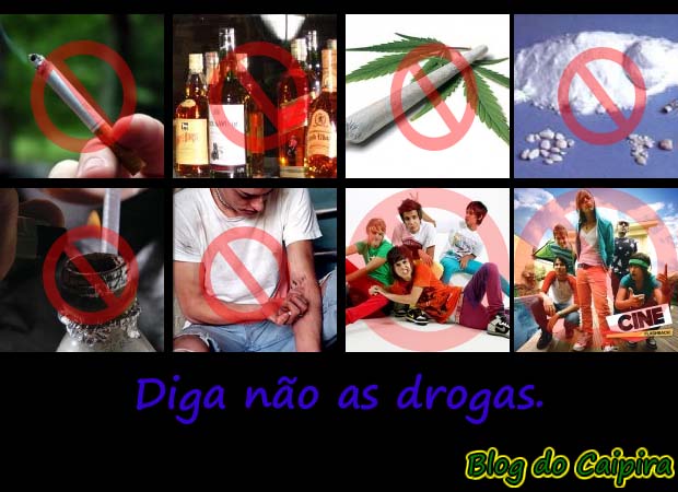 diga não às drogas