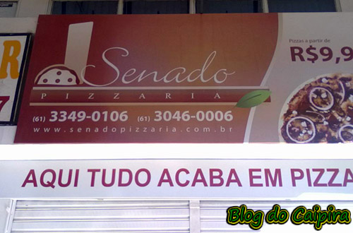 Senado pizzaria em Brasília