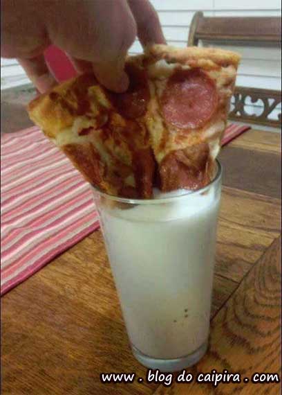 pizza no leite