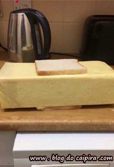 queijo no pão