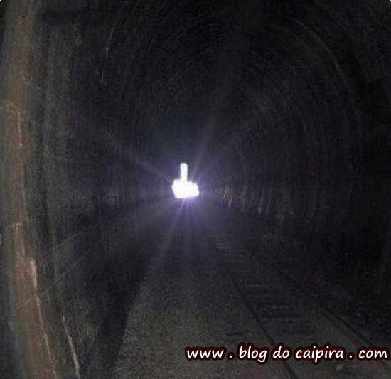 luz no fim do túnel