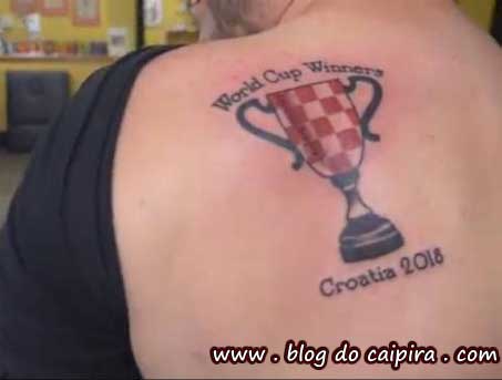 tatuagem da Copa 2018
