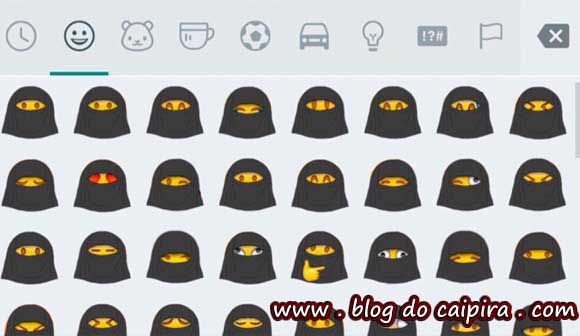 emoji muçulmano